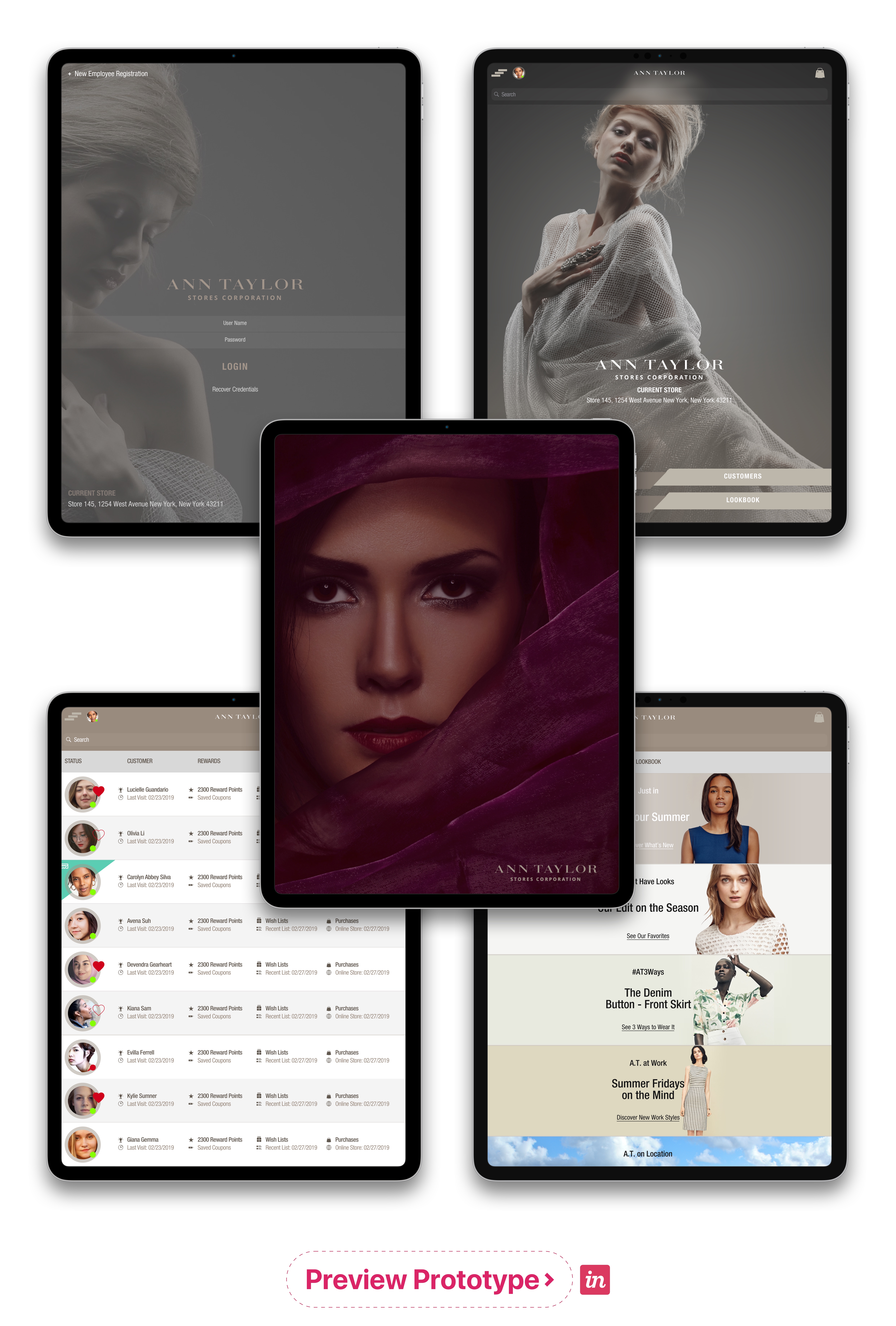 Ann Taylor UX Tablet by Moera Creative