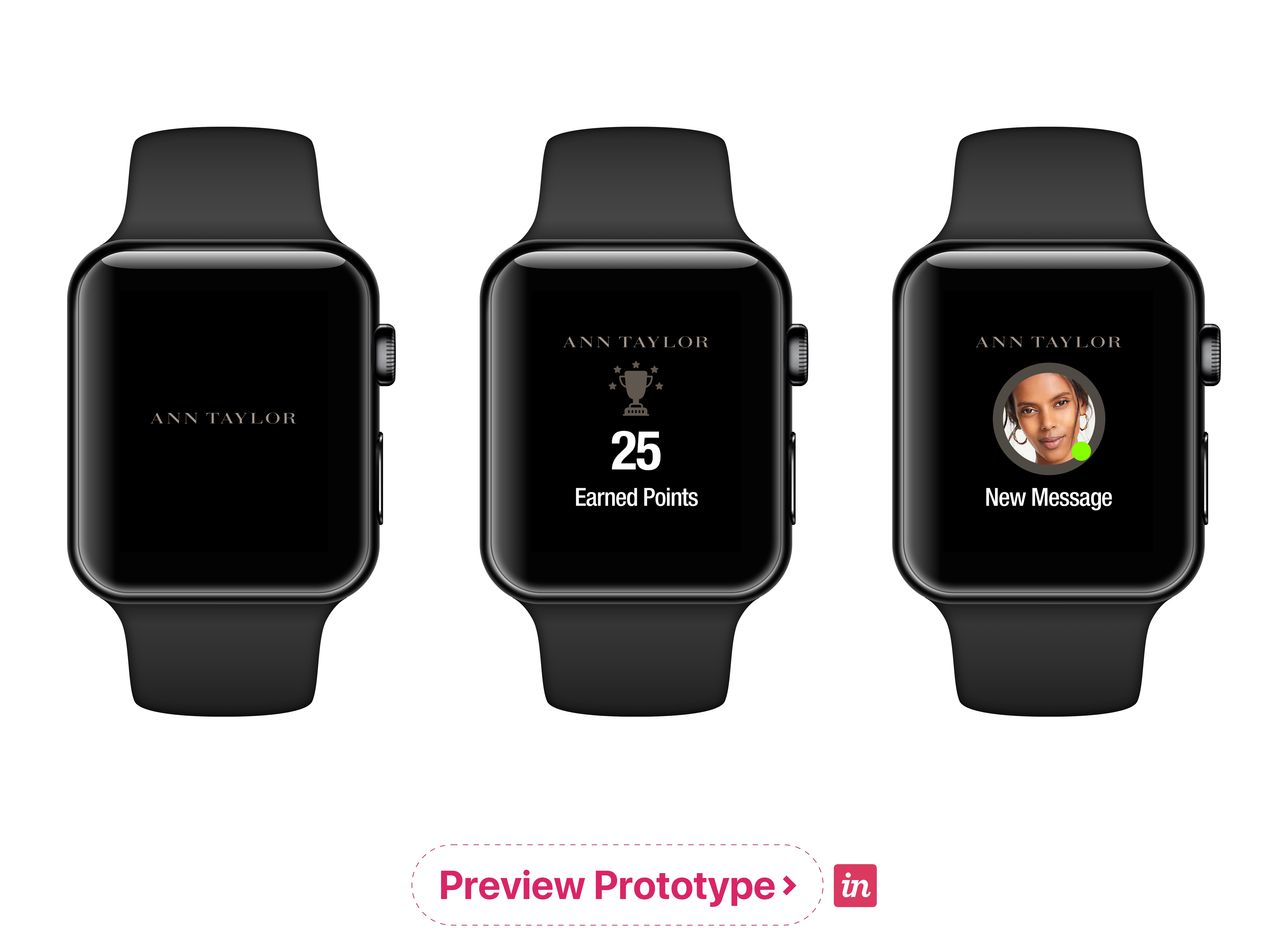 Ann Taylor AppleWatch UX by Moera Creative